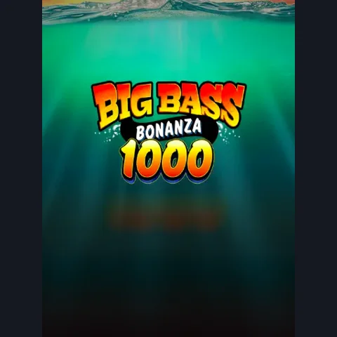 Big Bass Bonanza 1000 — Spielcover
