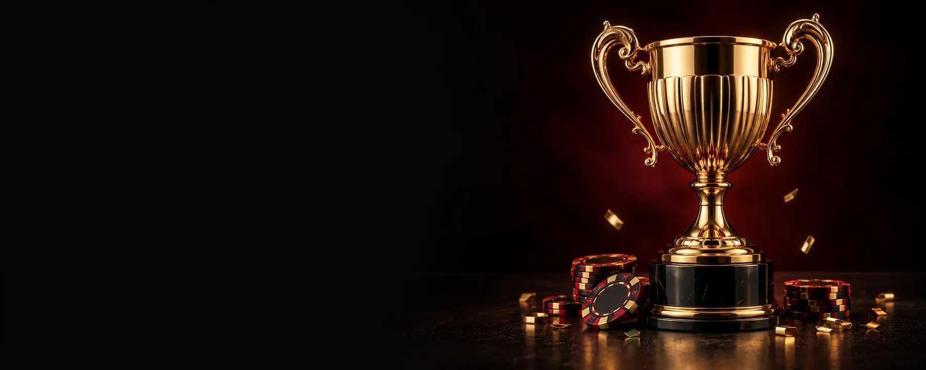 Goldener Turnierpokal